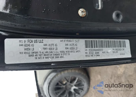 2017 Dodge Challenger Sxt из США, поврежденный, VIN 2C3CDZAG4HH639737